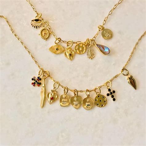 gouden bedels ketting